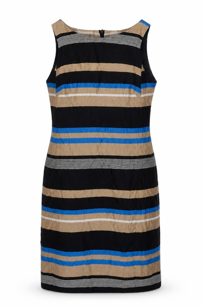 Marks & Spencer Autograph Women’s Multicoloured Stripe Sheath Dress Size 8