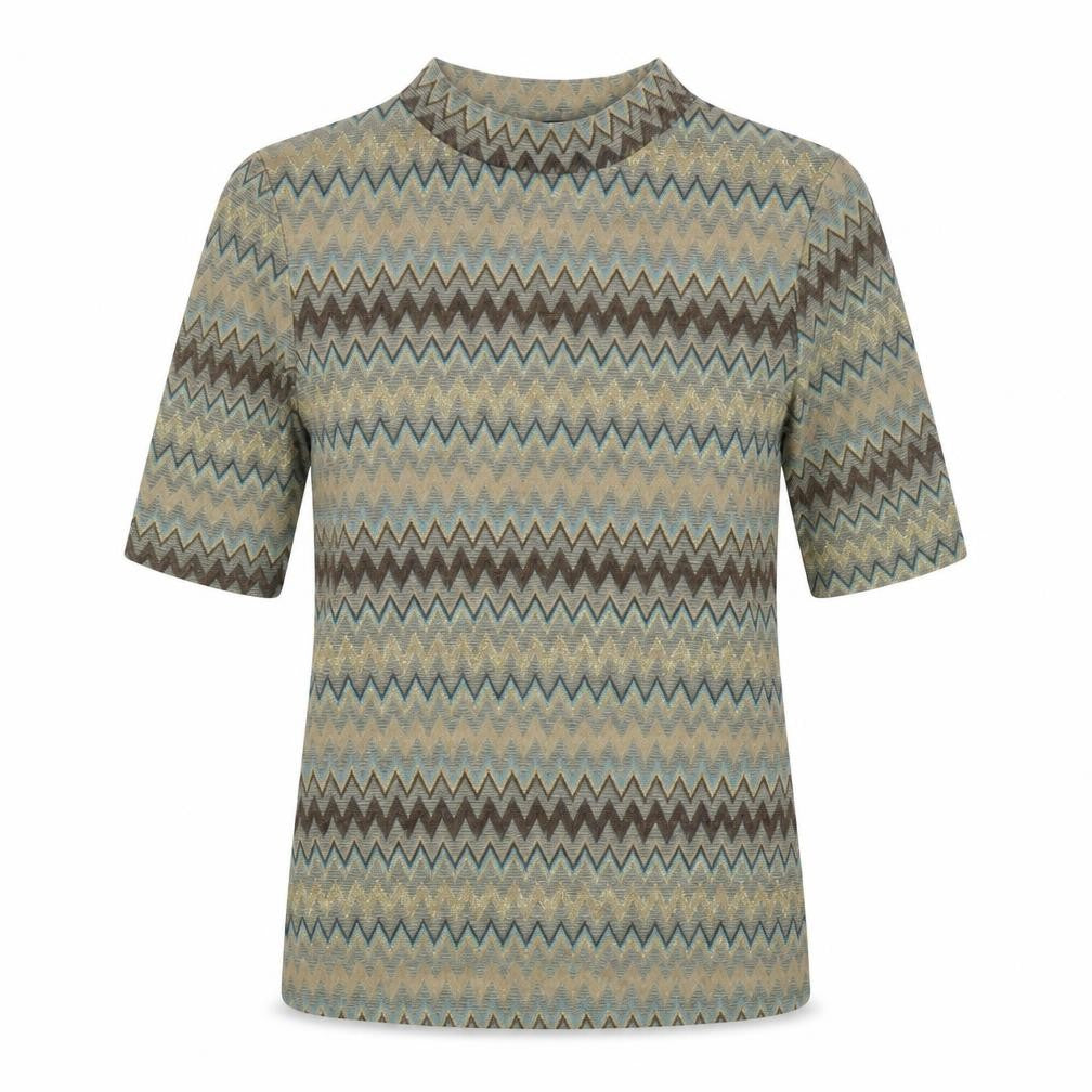 Dorothy Perkins Women’s Multicoloured Geometric Knit Top UK 10 Slim Fit