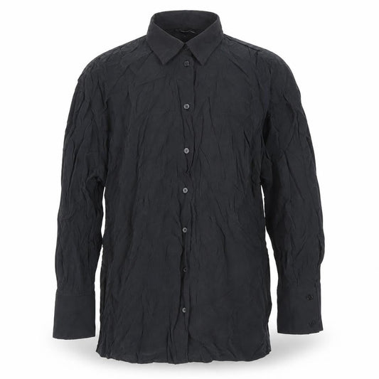 Zara Men’s Black Long Sleeve Modal Dress Shirt S Formal