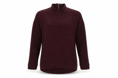 Next Women's Red Mock Neck Long Sleeve Jumper Size 6