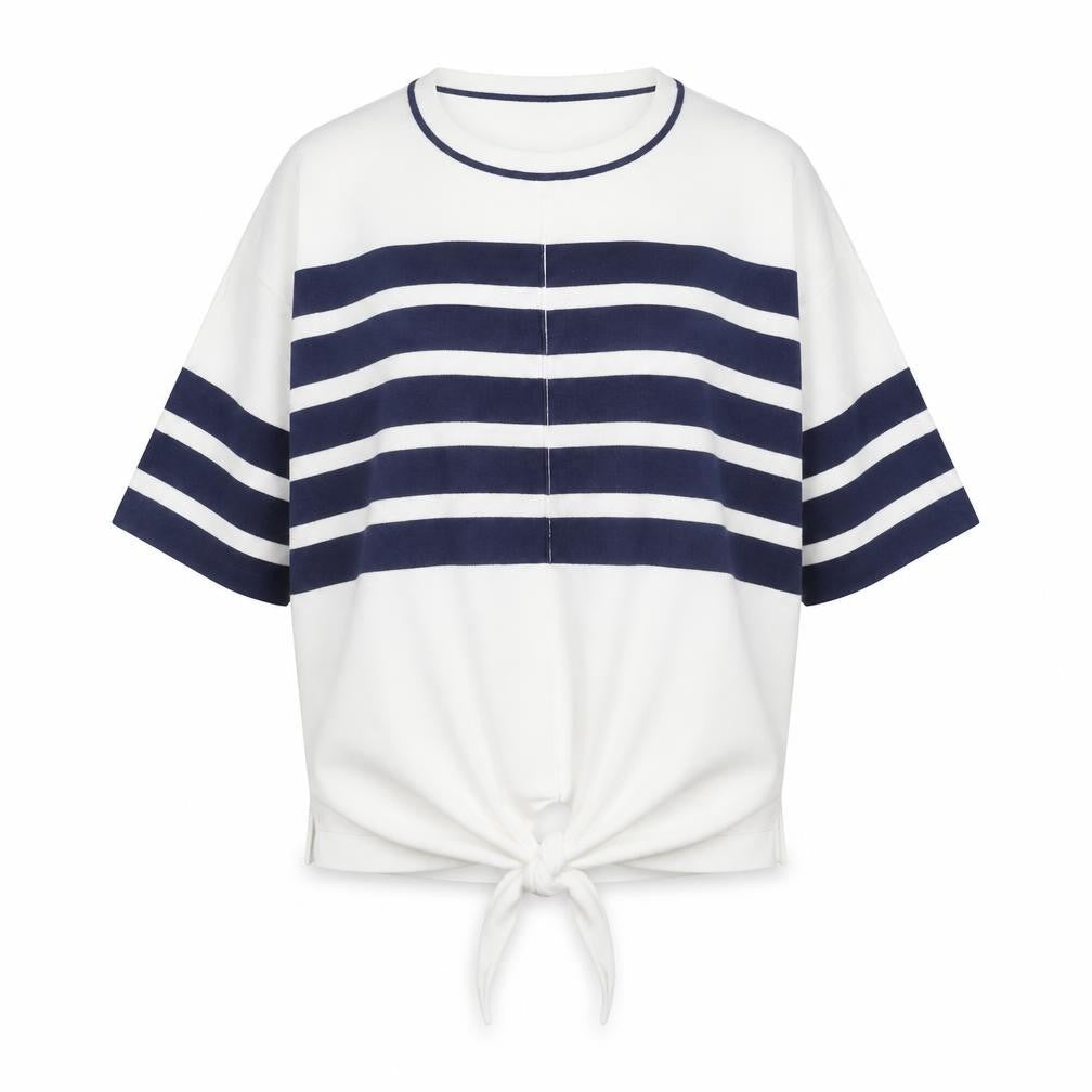 Marks & Spencer Women's Multicoloured S Striped Cotton Pullover