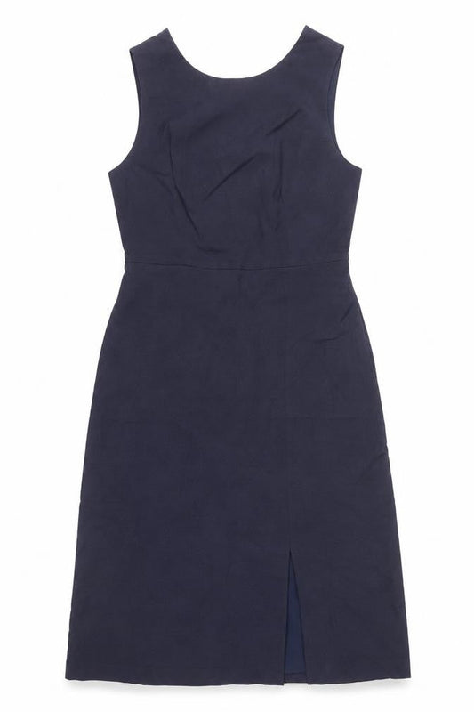 Banana Republic Women’s Blue Sheath Dress Size 8 Knee Length Sleeveless Workwear