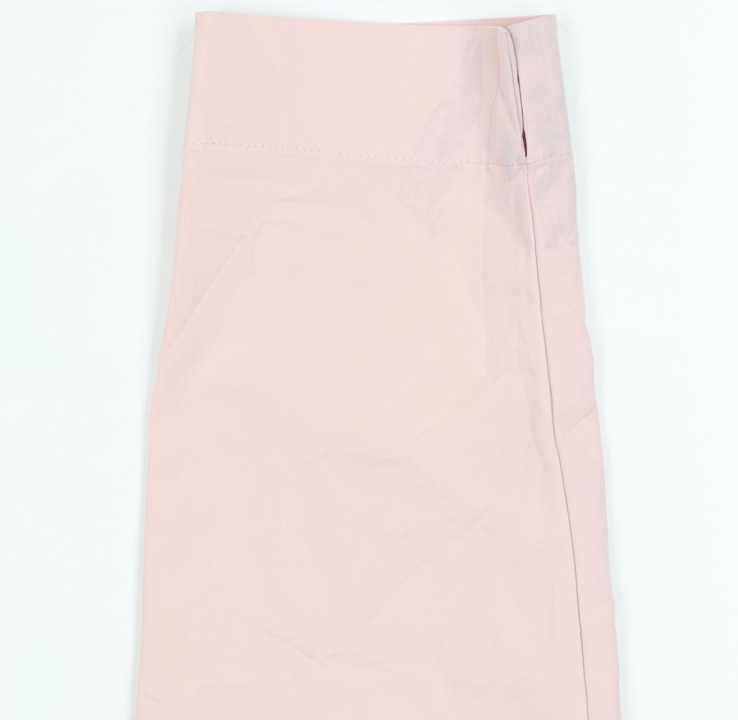 Marks and Spencer Women's Pink Chino Trousers Size 6 Straight Leg