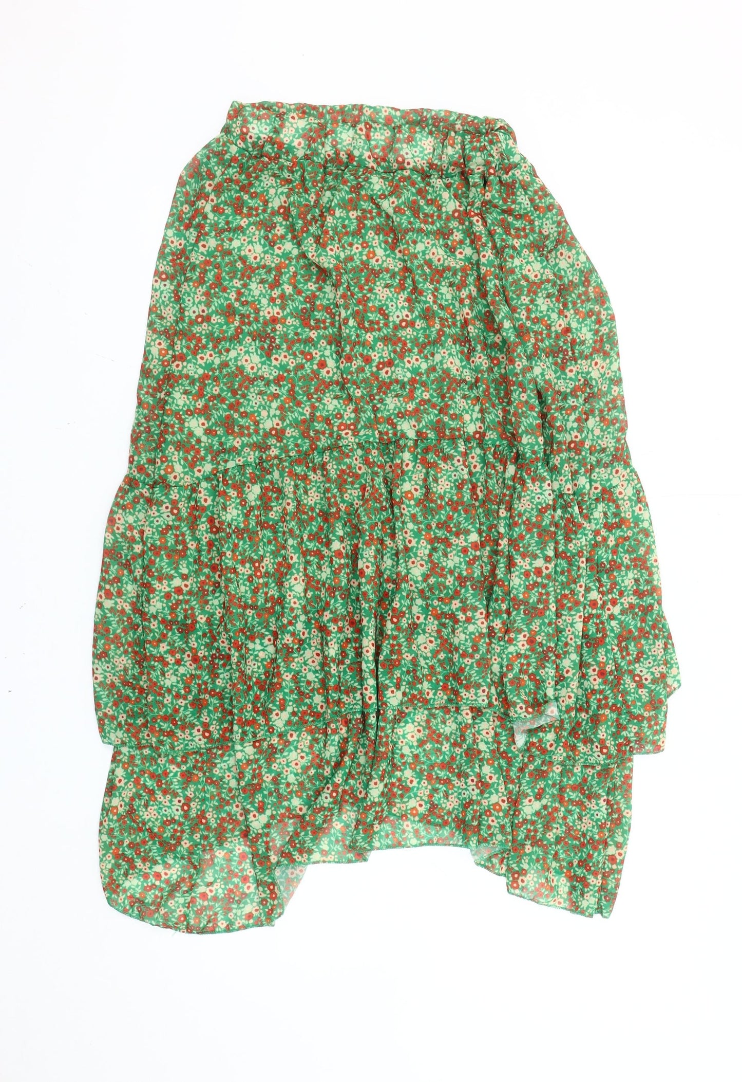 Estee Brown Women’s Multicoloured Floral A-Line Midi Skirt Size 10