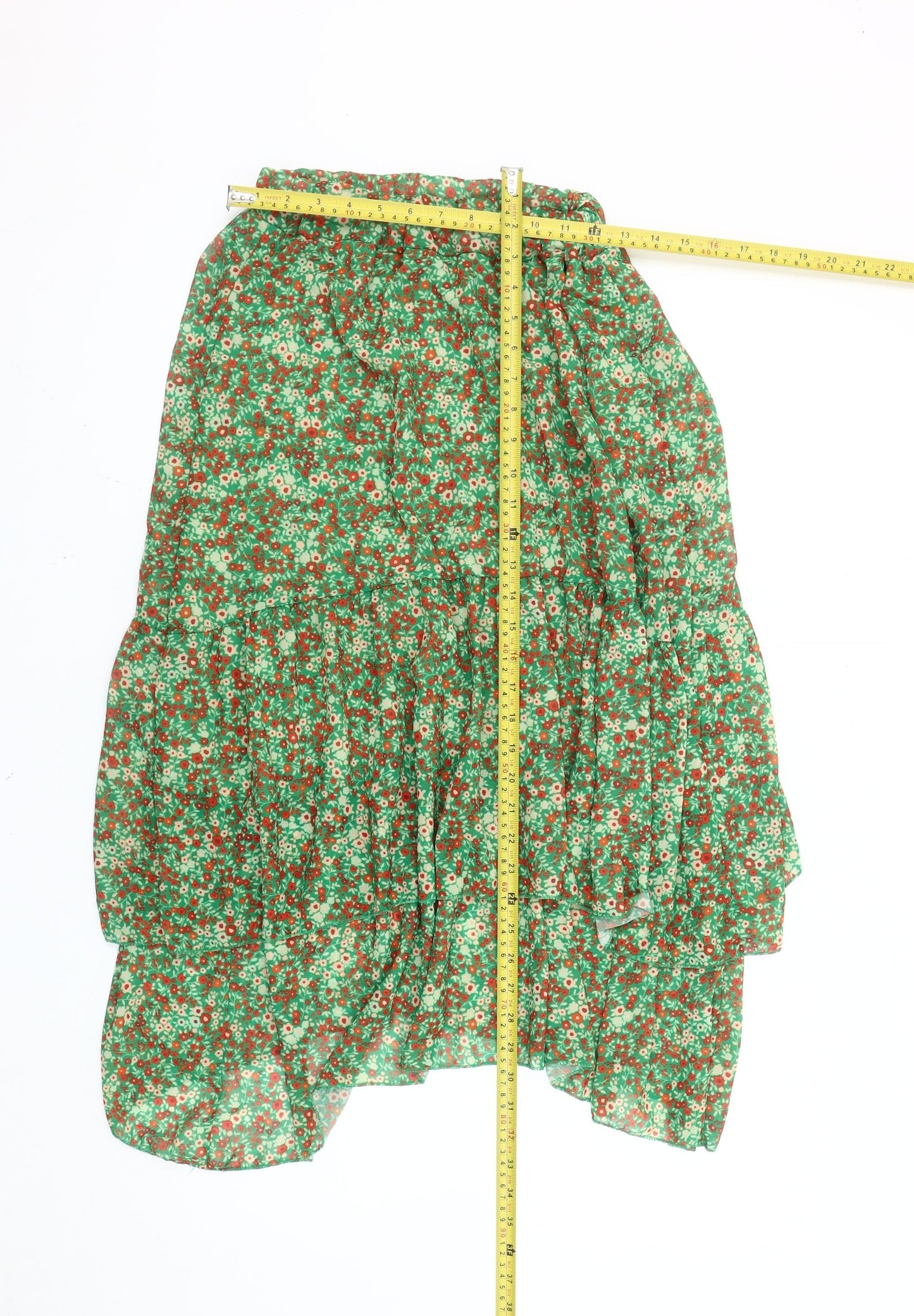 Estee Brown Women’s Multicoloured Floral A-Line Midi Skirt Size 10