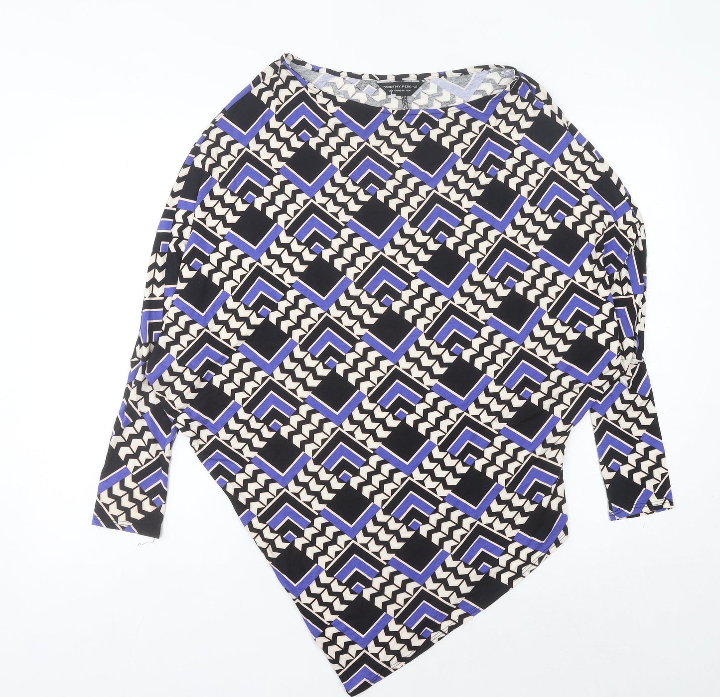 Dorothy Perkins Women’s Multicoloured Geometric Tunic Blouse Size 10