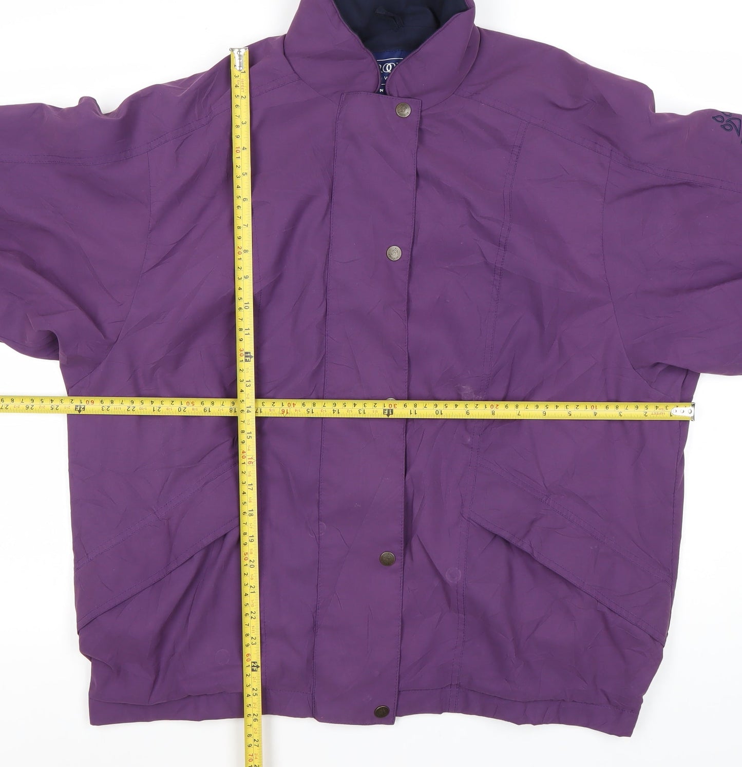 Proquip Womens Purple XL Rain Coat Waterproof Mid-Length Jacket