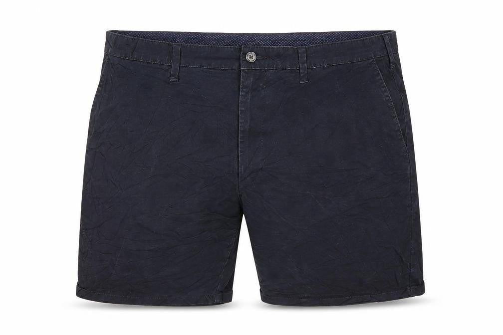 Marks & Spencer Men's Blue Regular Fit Chino Shorts Size 44