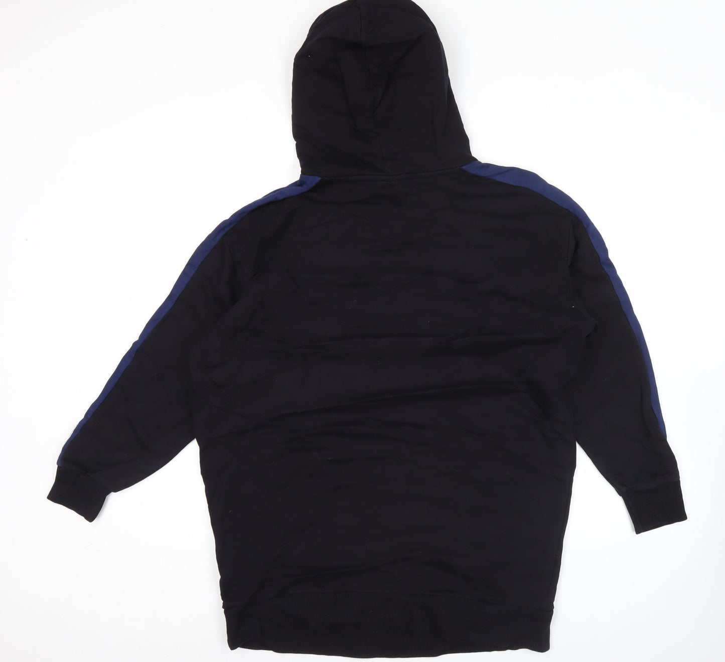 Puma Men’s Black Pullover Hoodie S Logo Graphic Sports Fleece