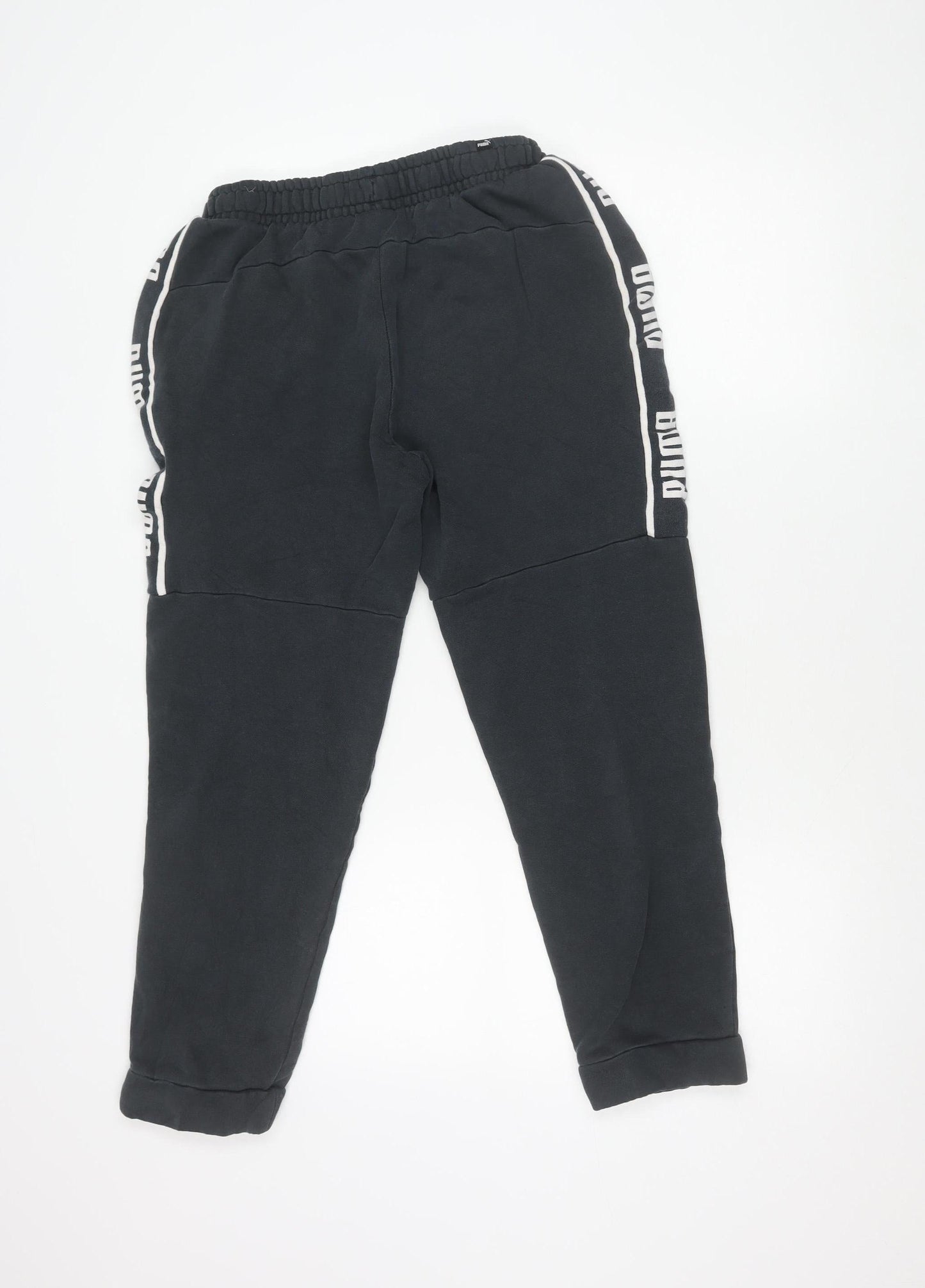 Puma Women’s Black M Jogger Trousers Fleece Autumn Winter Sportswear