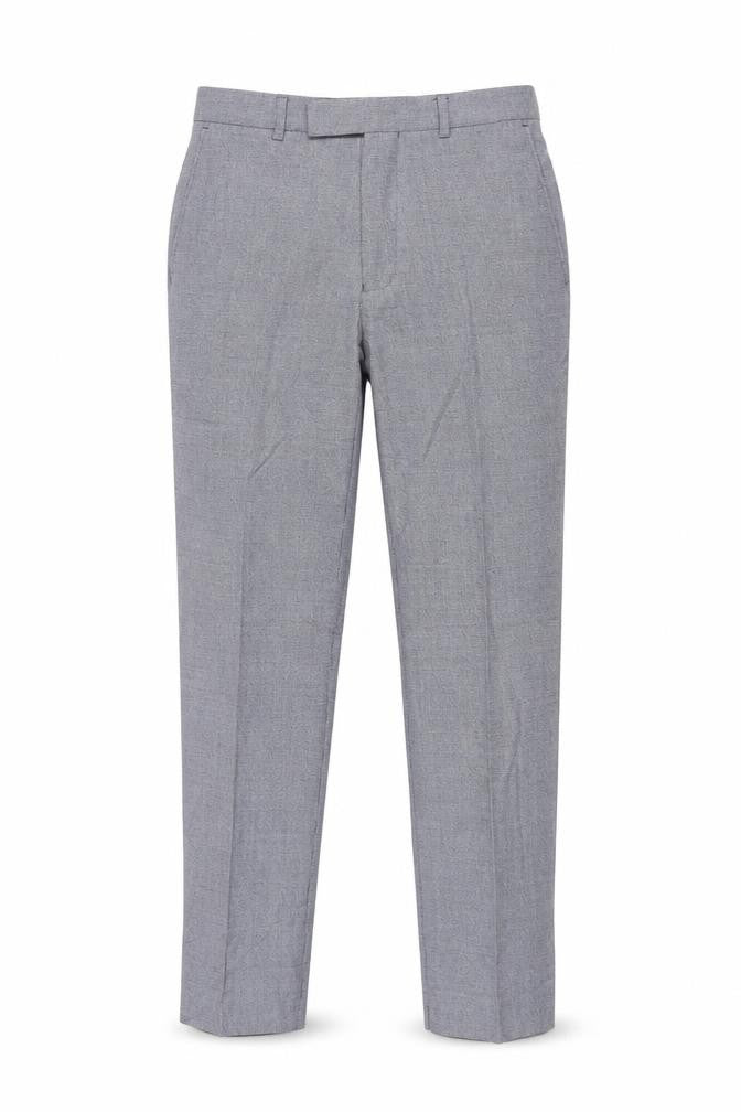 Marks & Spencer Men's Grey Check Wool Dress Pants 30x31 Regular