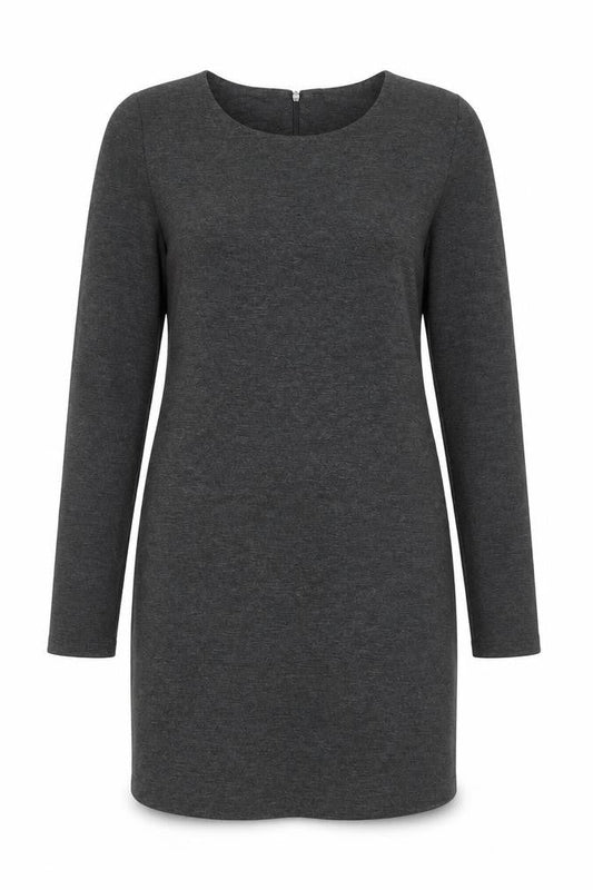 Zara Women’s Grey Bodycon Knit Knee Length Dress L