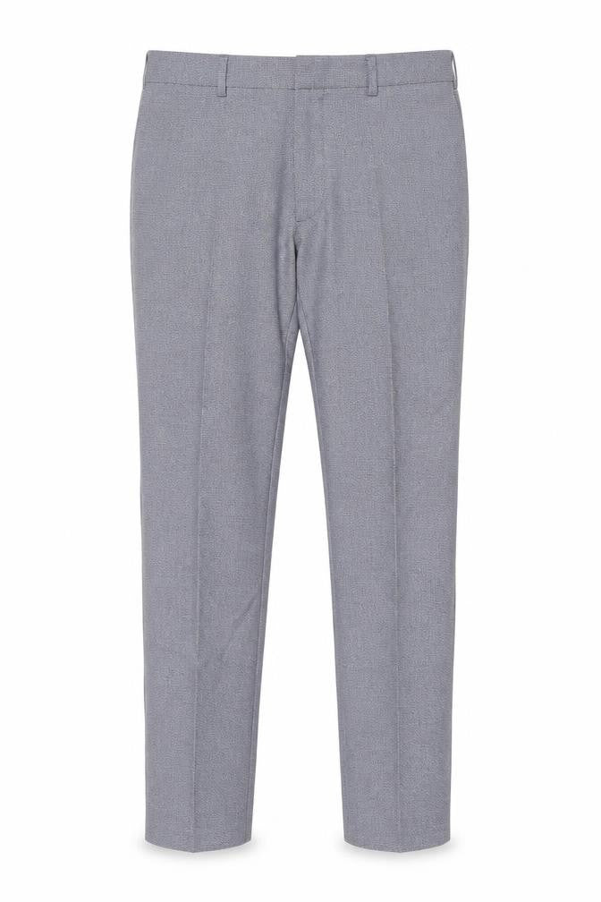 Marks & Spencer Men's Blue Check Wool Dress Pants 32x31 Slim