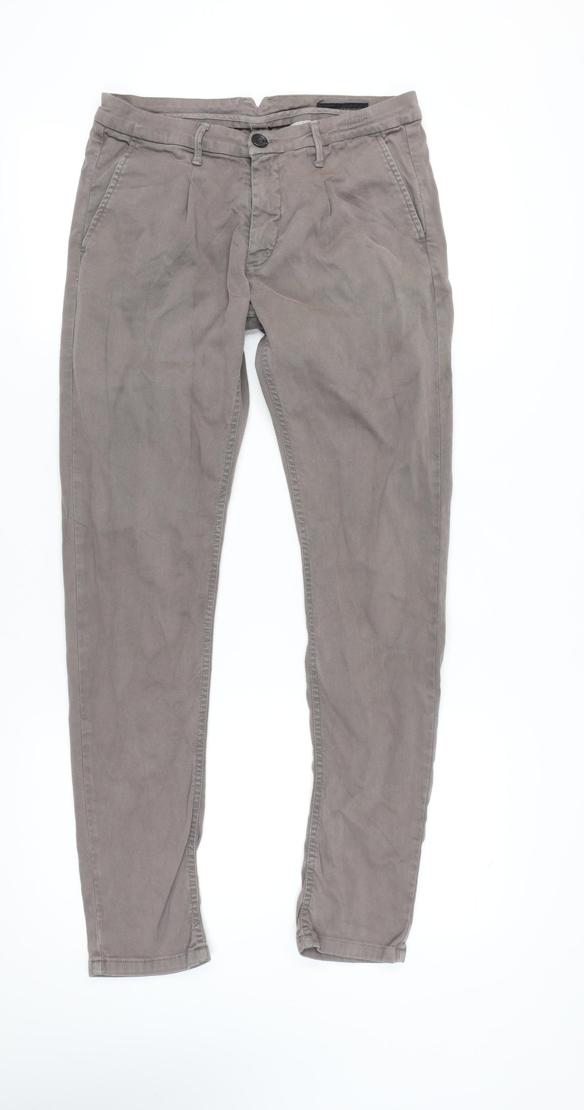Sorbino Women’s Grey Chino Trousers Size 18 Straight Leg Stretch