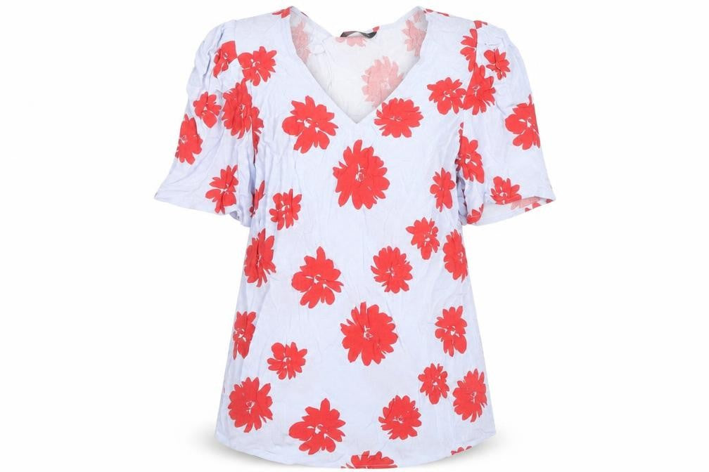 Marks & Spencer Women’s Multicoloured Floral Viscose Blouse UK 6