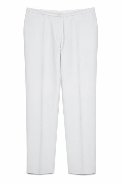 Michèle Women's Grey Extra Slim Leg Trousers Size 16