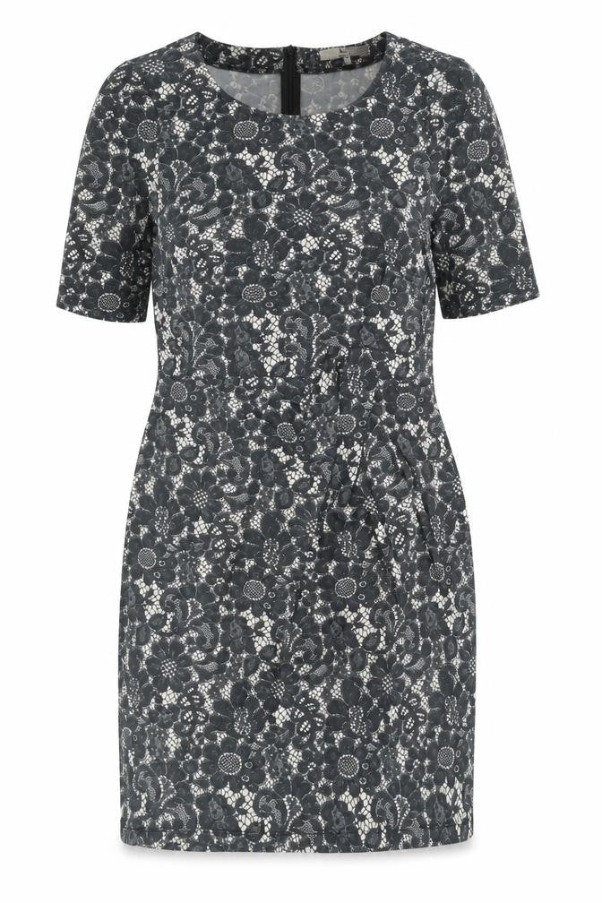 Dorothy Perkins Women’s Black Floral Lace Sheath Dress Size 12