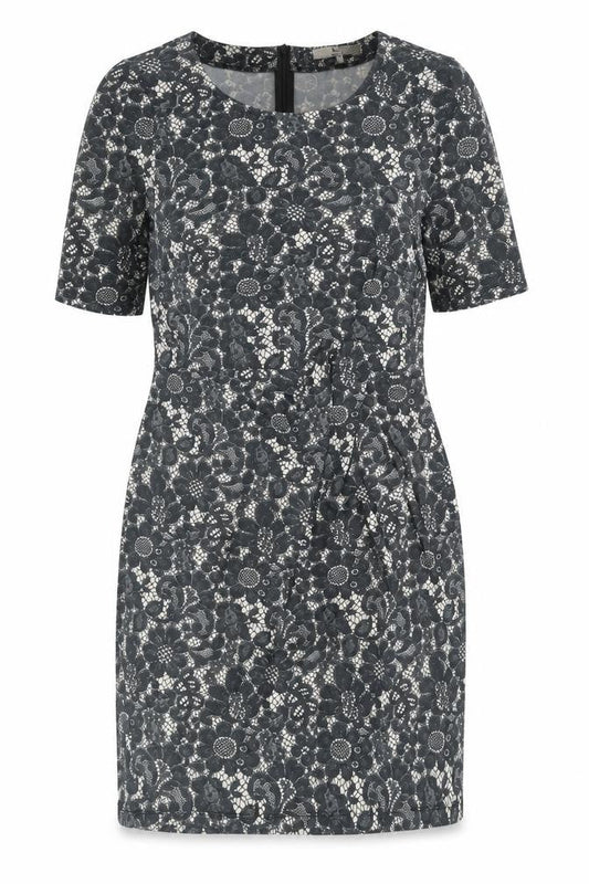 Dorothy Perkins Women’s Black Floral Lace Sheath Dress Size 12