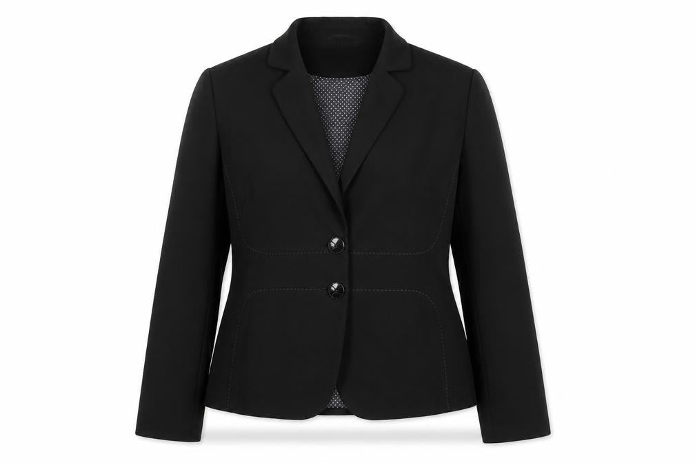 Marks & Spencer Women Black Size 14 Blazer Jacket Smart Workwear