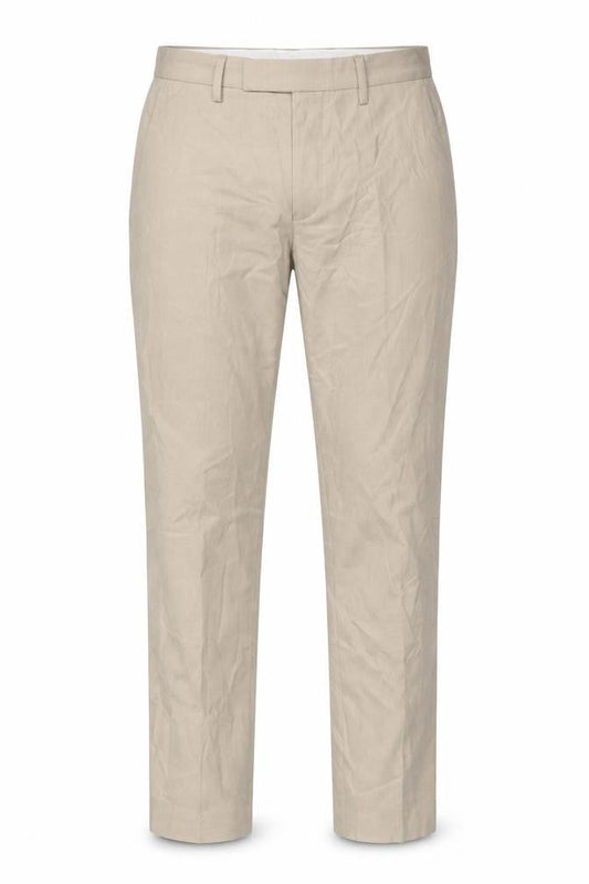 Marks & Spencer Men’s Beige Slim Fit Chino Trousers 28W 31L