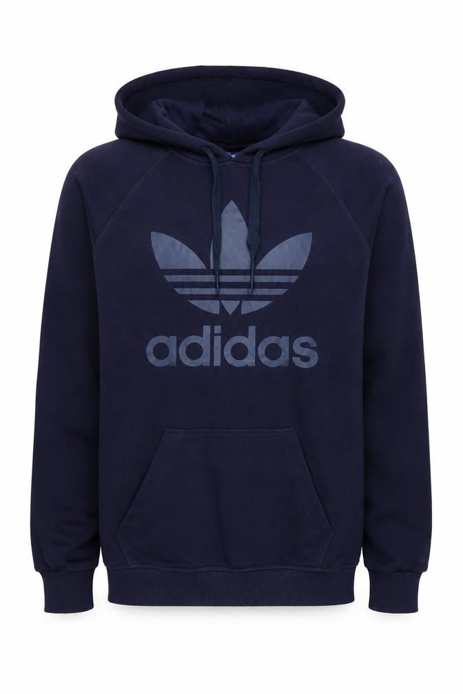 Adidas Men’s Blue XS Pullover Hoodie Long Sleeve Sports Logo