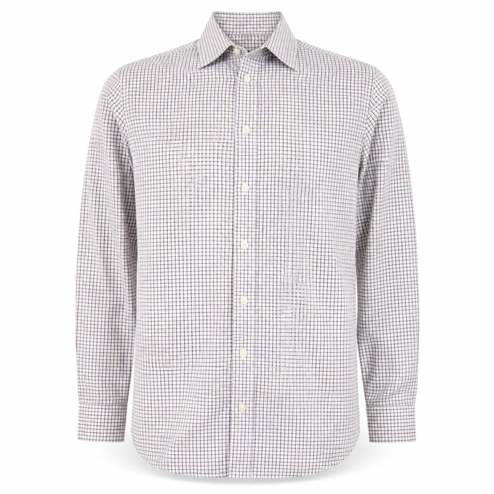 John Lewis Mens Multicoloured Check Classic Fit Shirt 39cm