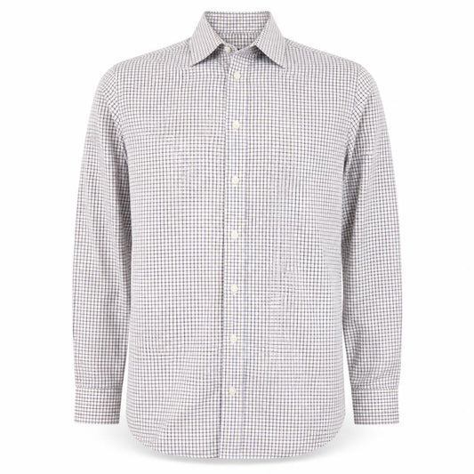 John Lewis Mens Multicoloured Check Classic Fit Shirt 39cm