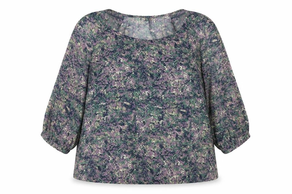 Marks & Spencer Womens Multicoloured Floral Tunic Blouse UK 16