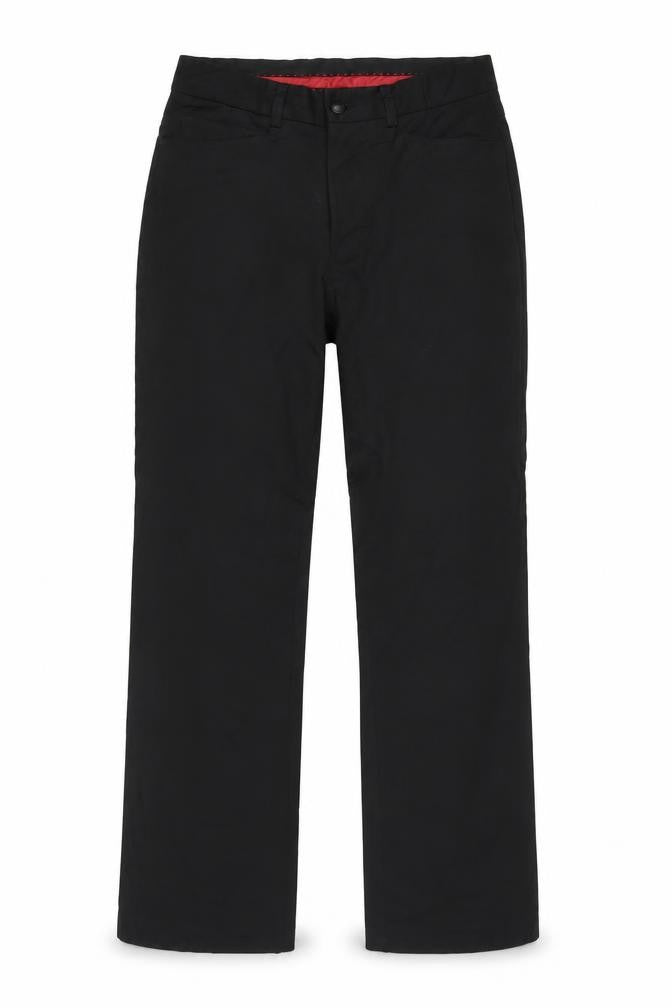 Ventura Jeans Womens Black 30in Waist Straight Leg Casual Trousers
