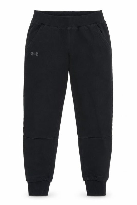 Under Armour Womens Black XS Jogger Sweatpants Tapered Fit