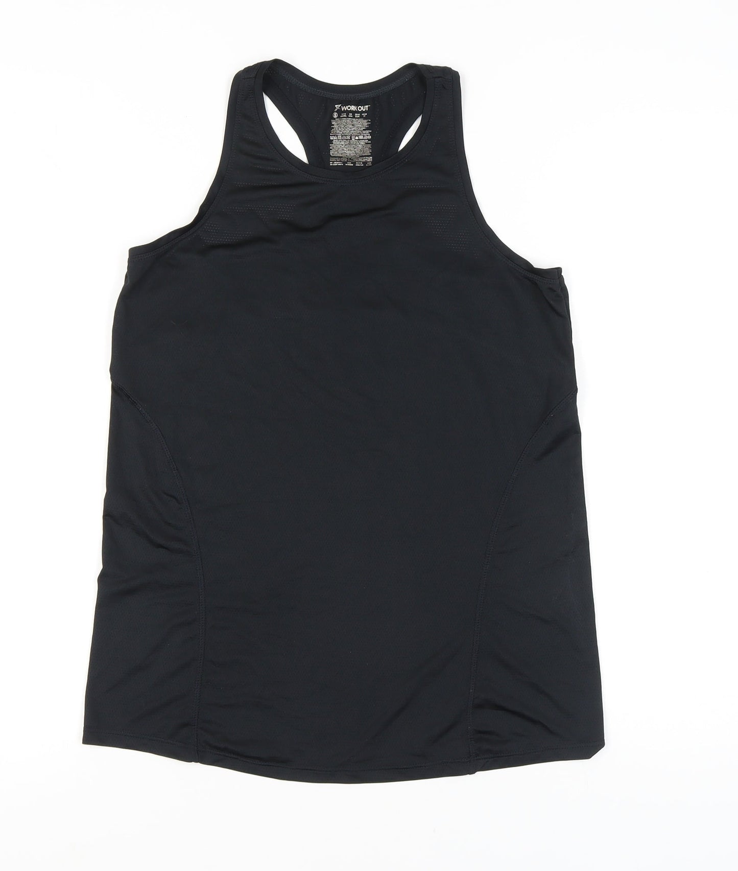 Primark Women Black S Racerback Tank Top Workout Activewear