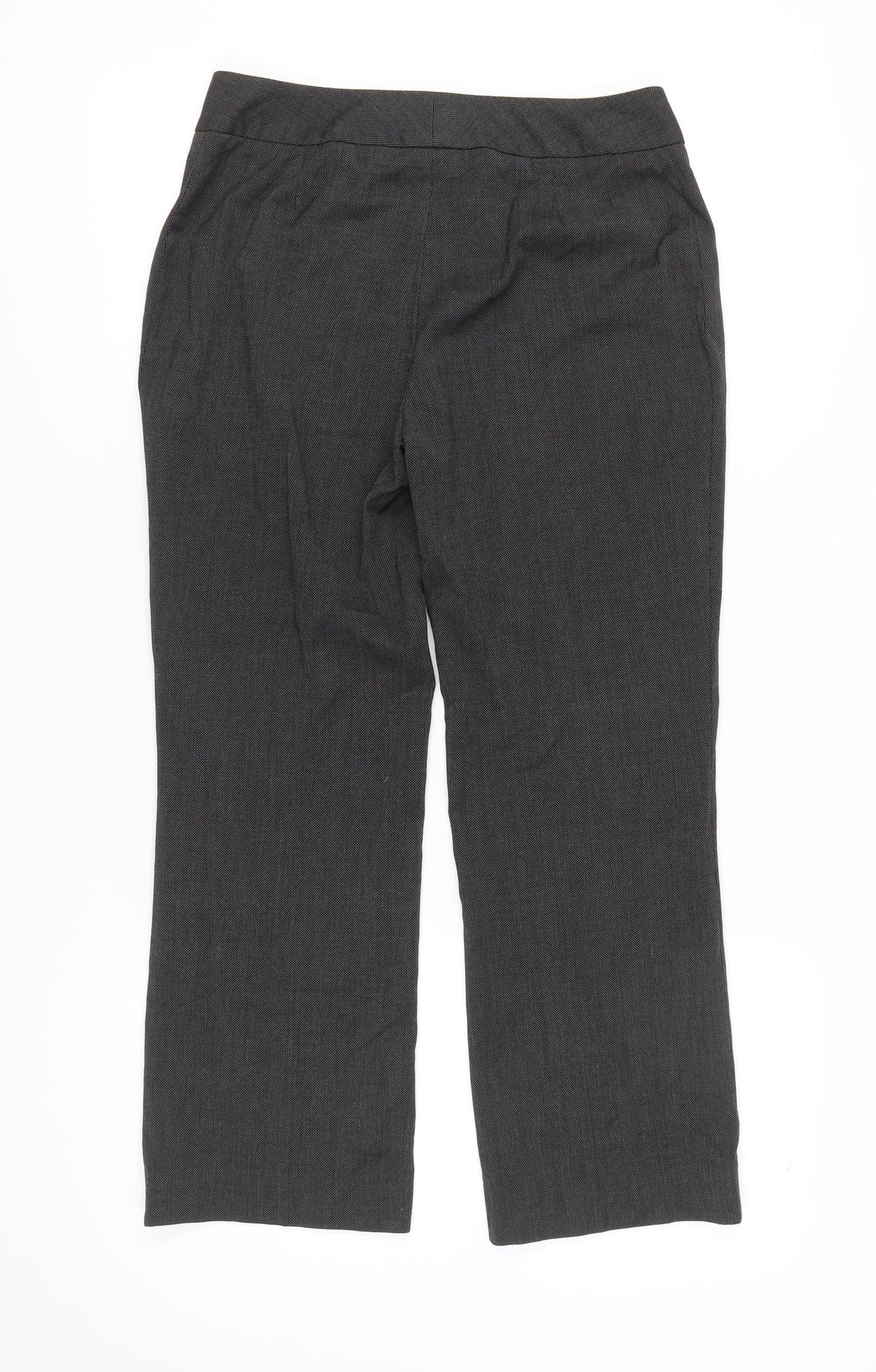Slater Women’s Grey Size 10 Regular Straight Dress Trousers