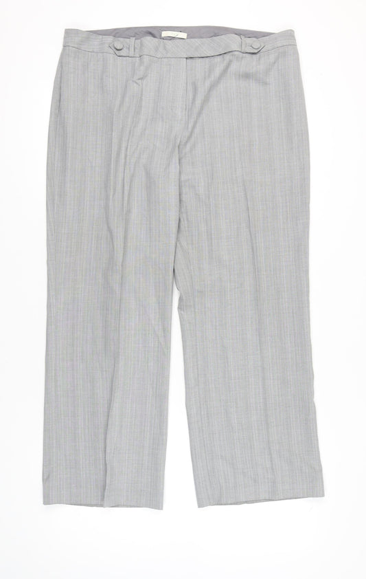 Marks and Spencer Women’s Grey Size 20 Classic Dress Pants