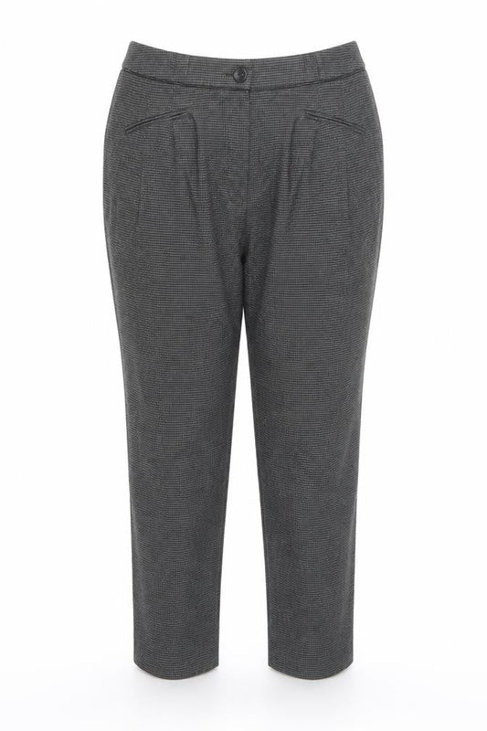 Select Women’s Grey Check Dress Pants Size 14 Work Trousers