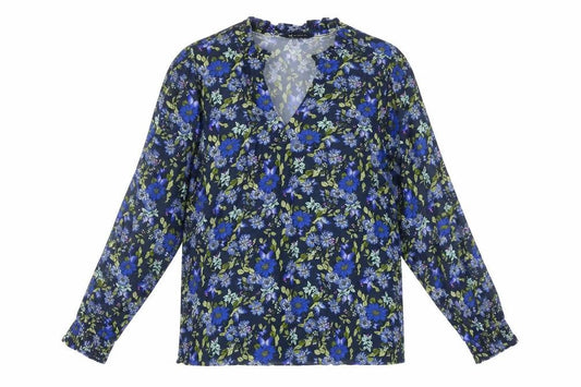 Crew Clothing Women's Multicoloured Floral Viscose Blouse Size 10