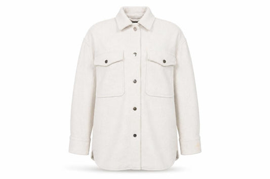 Zara Women Ivory XS Basic Jacket Button Front Polyester