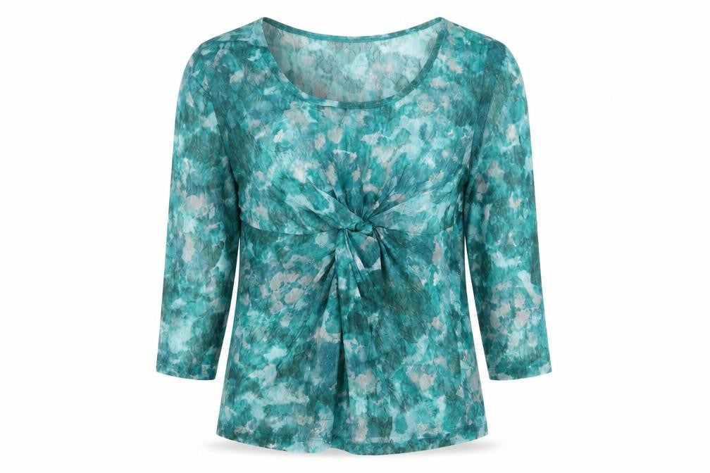 Marks & Spencer Women’s Green Floral Tunic Blouse Size 12