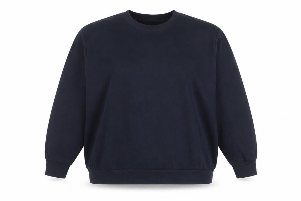 Marks & Spencer Womens Blue XL Pullover Sweatshirt Cotton Blend