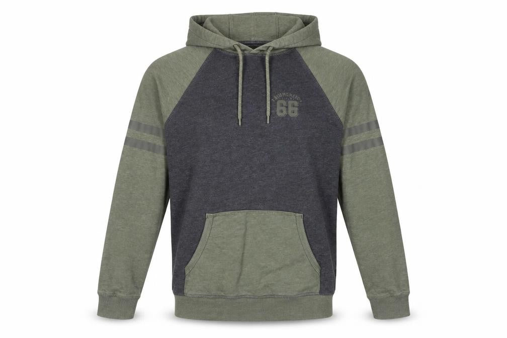Vans Men’s Green Grey Pullover Hoodie Small Authentic 66 Logo