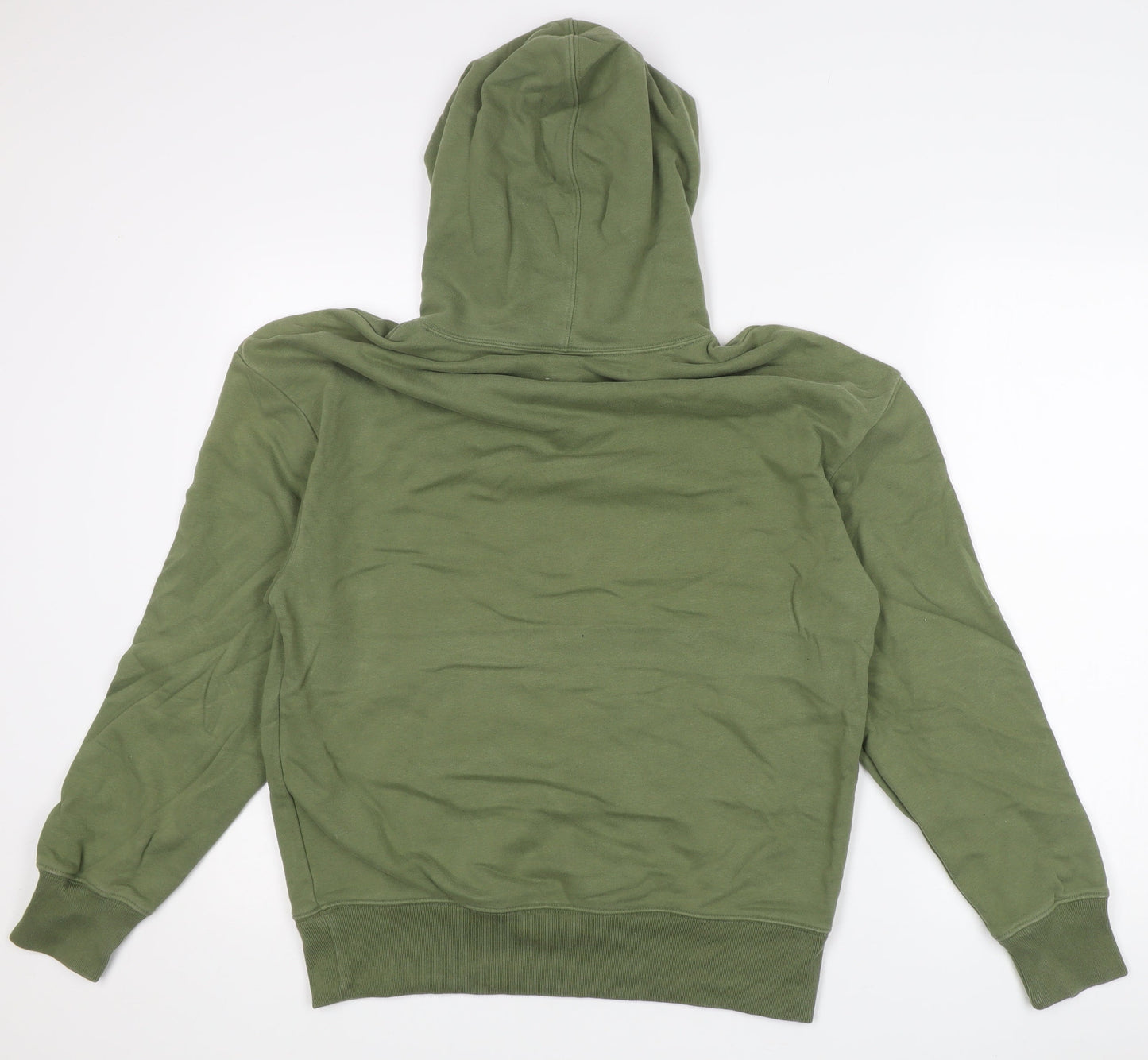 GAP Mens Green Pullover Hoodie XS Regular Fit Long Sleeve