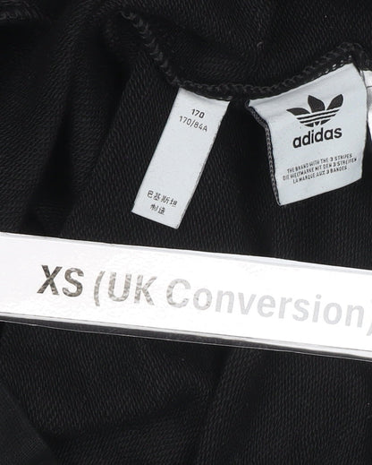 Additional view of Adidas men’s black xs pullover crew neck logo sweatshirt