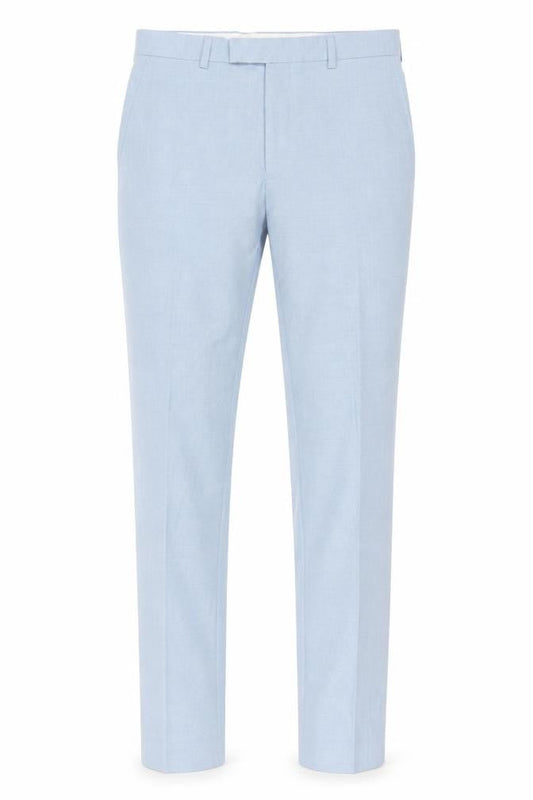 Marks & Spencer Men's Blue Slim Fit Dress Pants 30W 33L
