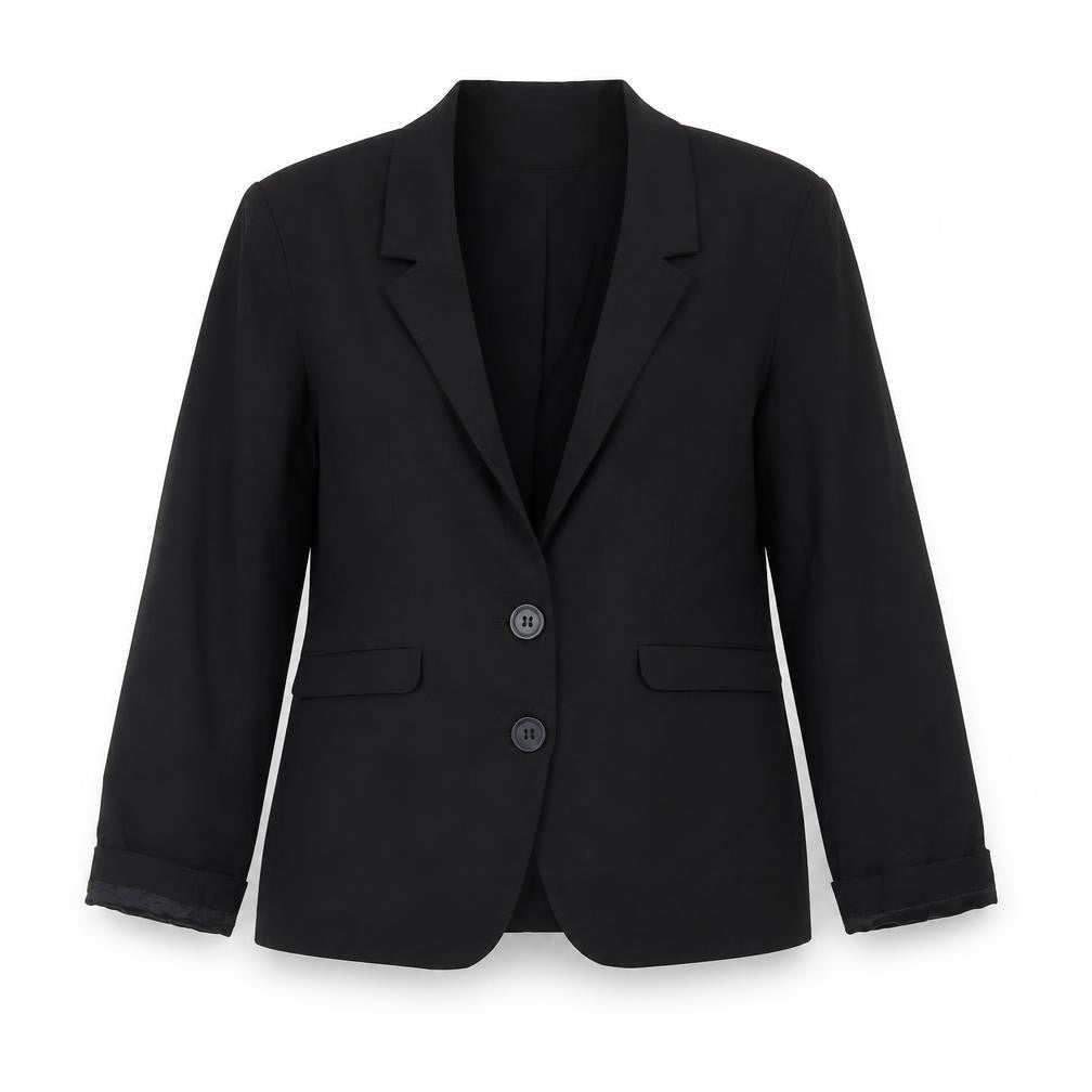 Kookai Womens Black Size 12 Classic Blazer Jacket Workwear