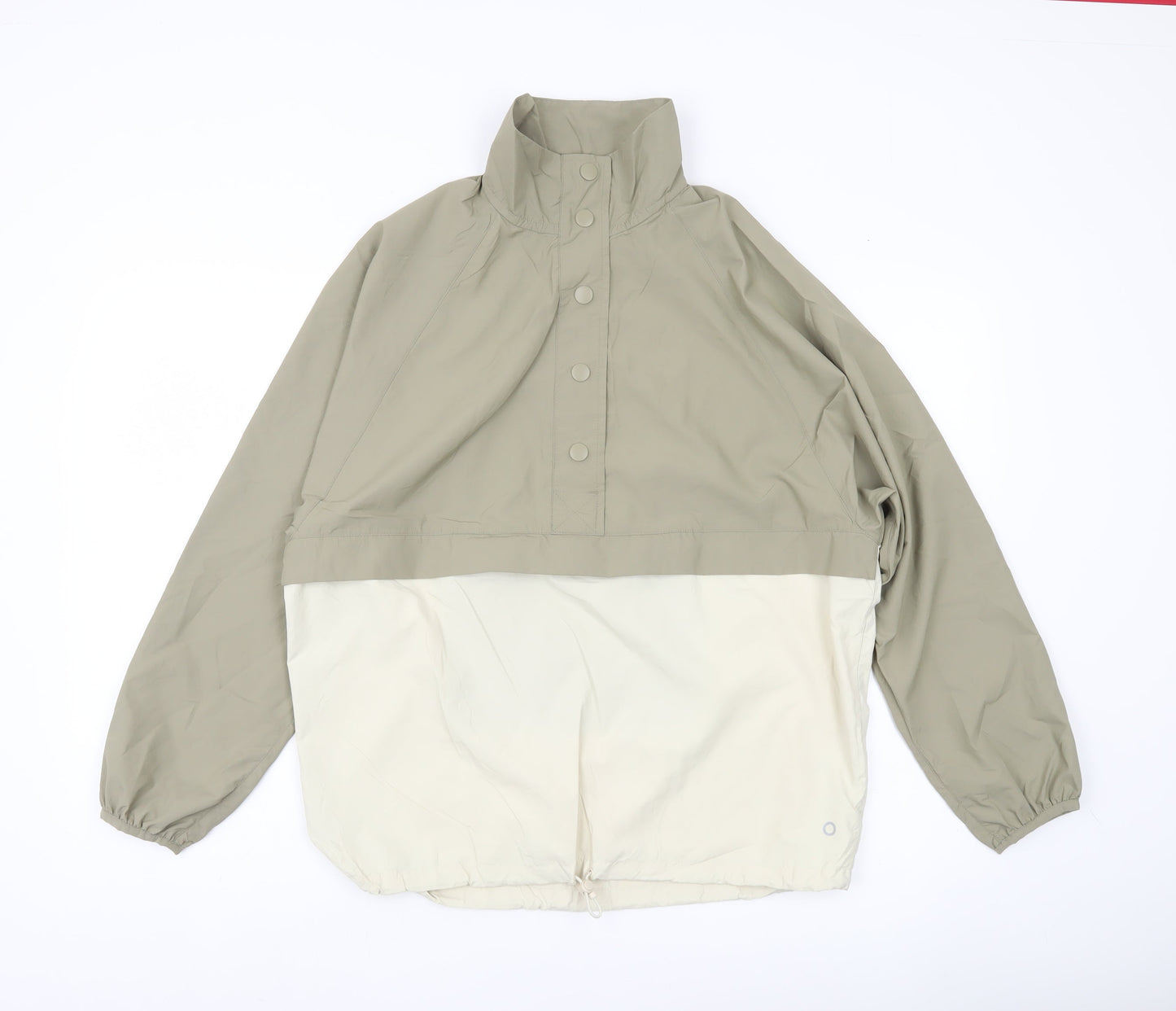 Goodmove Womens Beige Size 6 Lightweight Anorak Jacket Coat