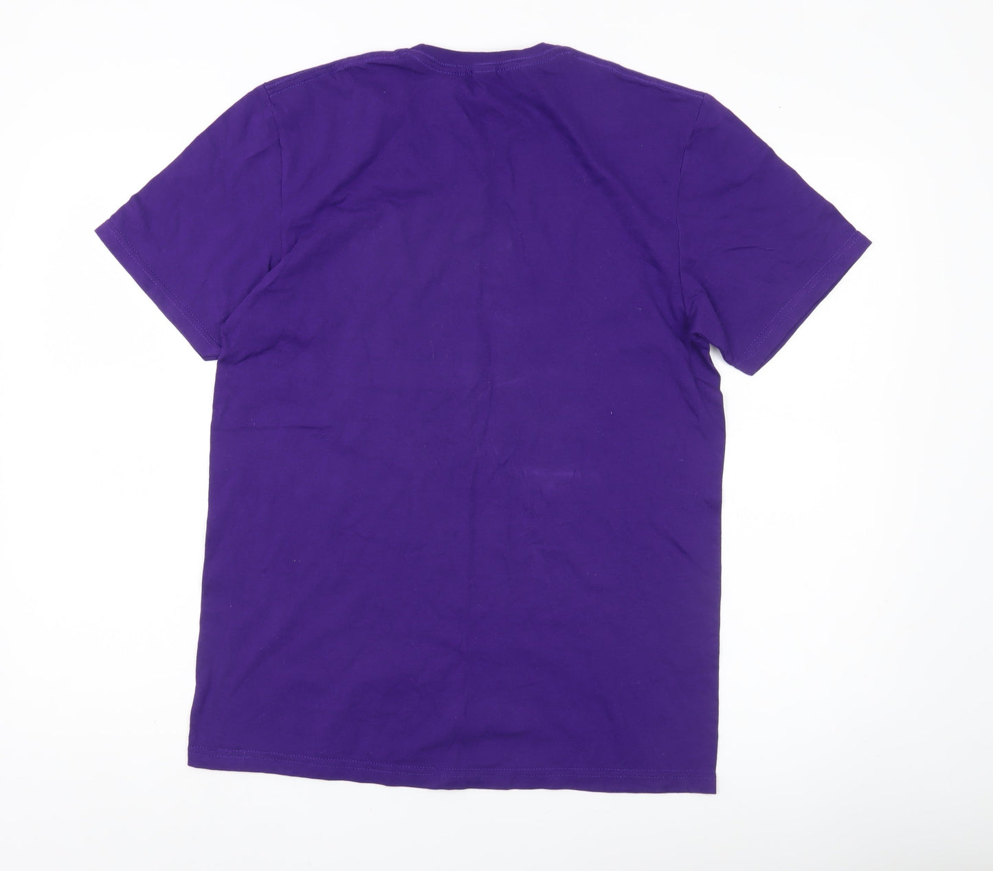 Gildan Men's Purple Medium Crew Neck Graphic Print T-Shirt Jubilee 2022
