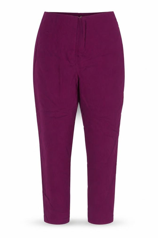 ASOS Women’s Purple Slim Straight Trousers UK 10 Workwear