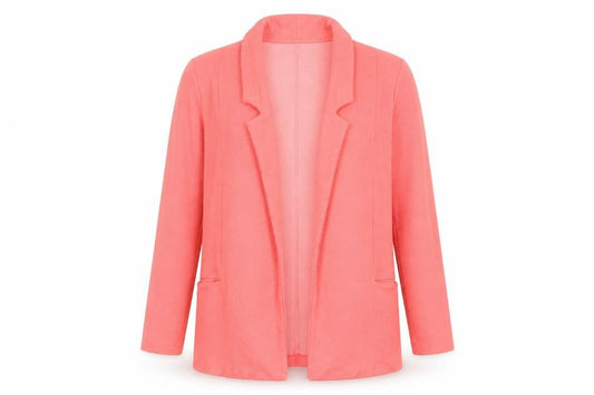 River Island Women’s Pink Shawl Collar Blazer Size 8
