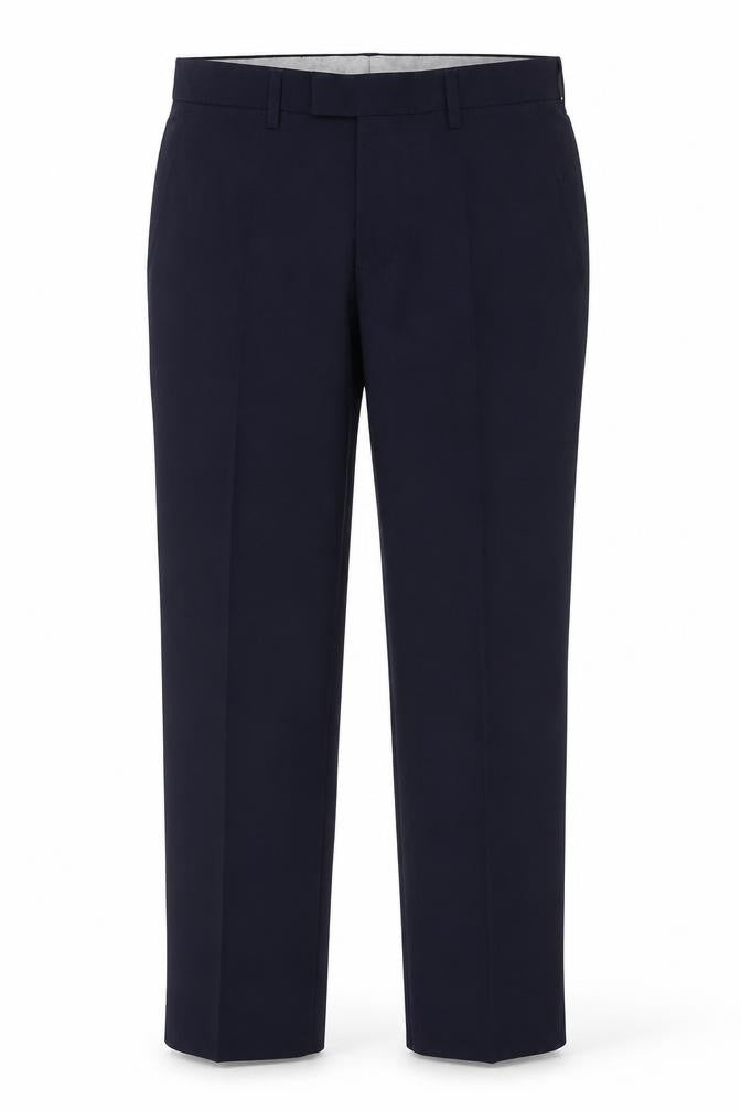 Marks & Spencer Mens Blue Slim Fit Dress Pants 30x29 Wool Blend