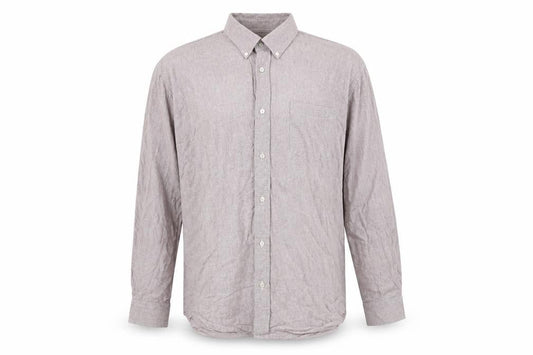 Cotton Traders Men’s Purple 2XL Button-Up Long Sleeve Shirt
