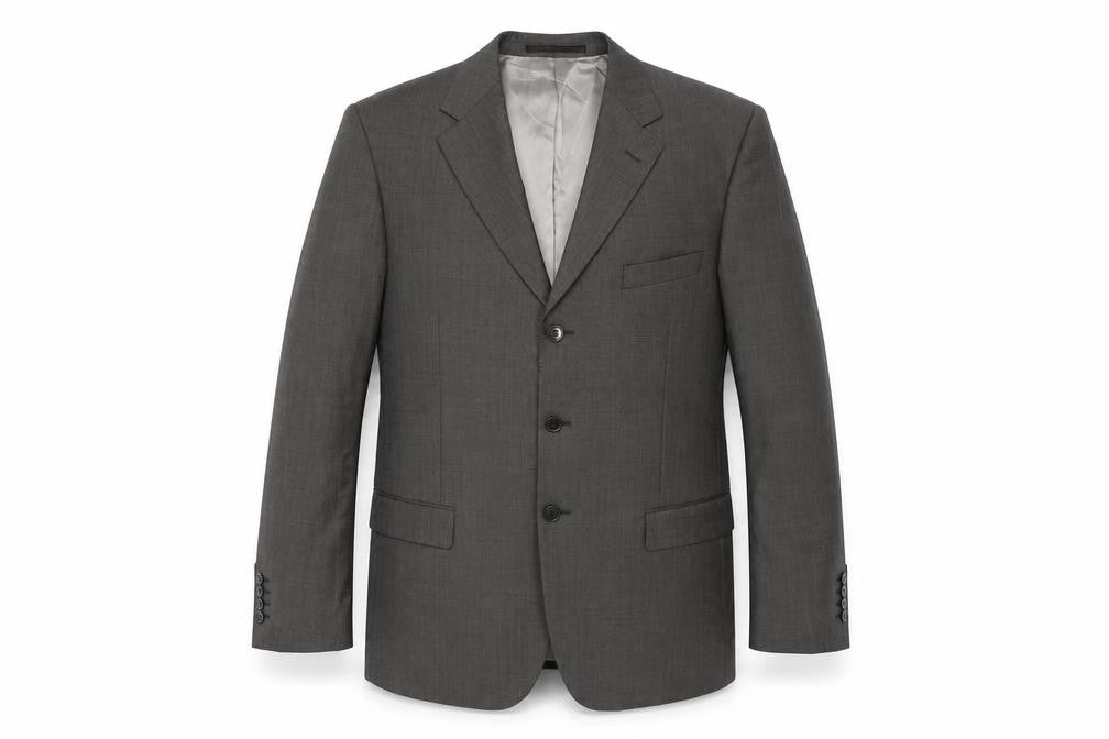 Marks & Spencer Mens Brown Wool Blazer Jacket 42in Chest Medium